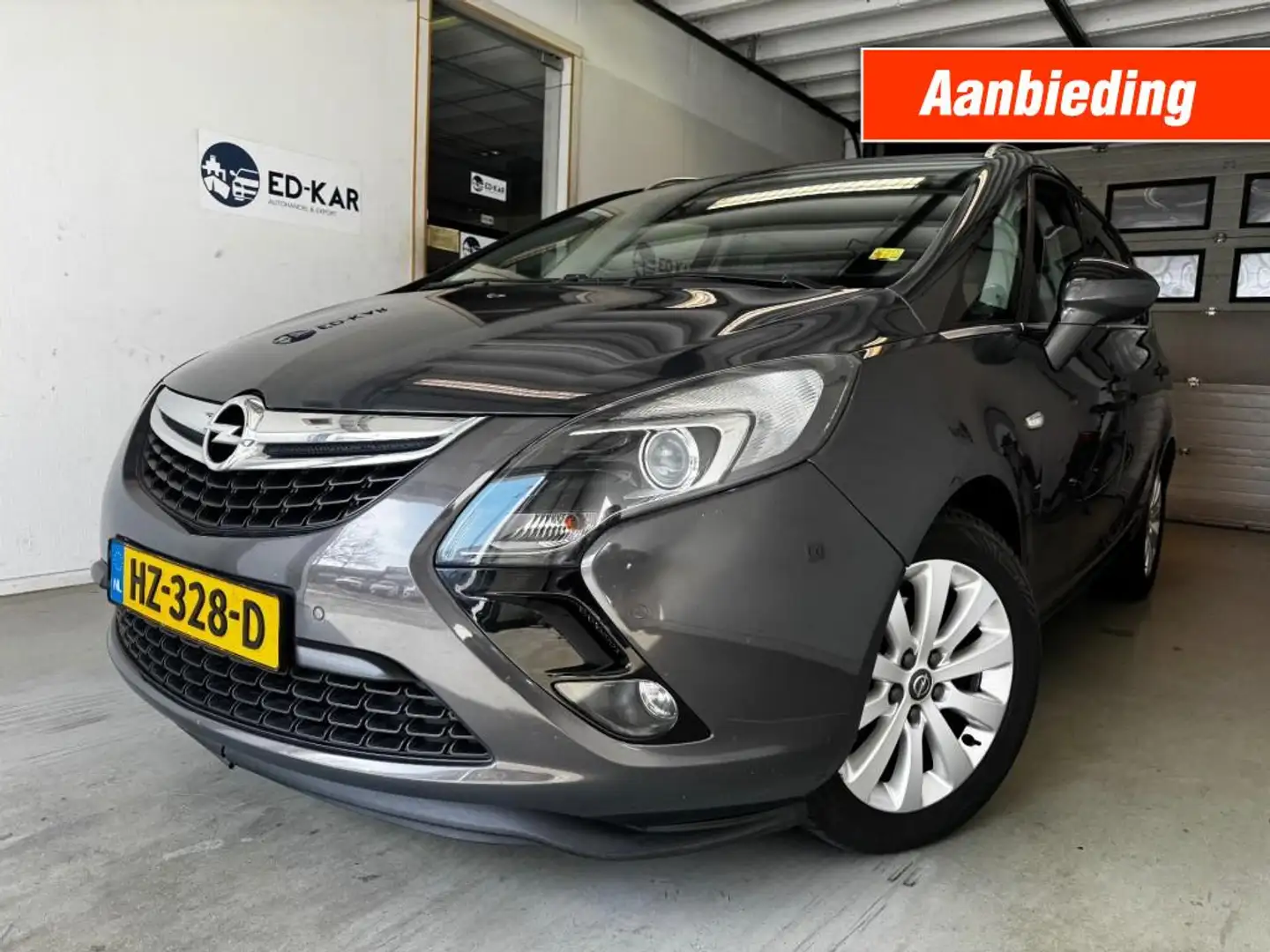 Opel Zafira TOURER 1.6 CDTI Design Edition7p. NETTE AUTO RIJDT Gri - 1