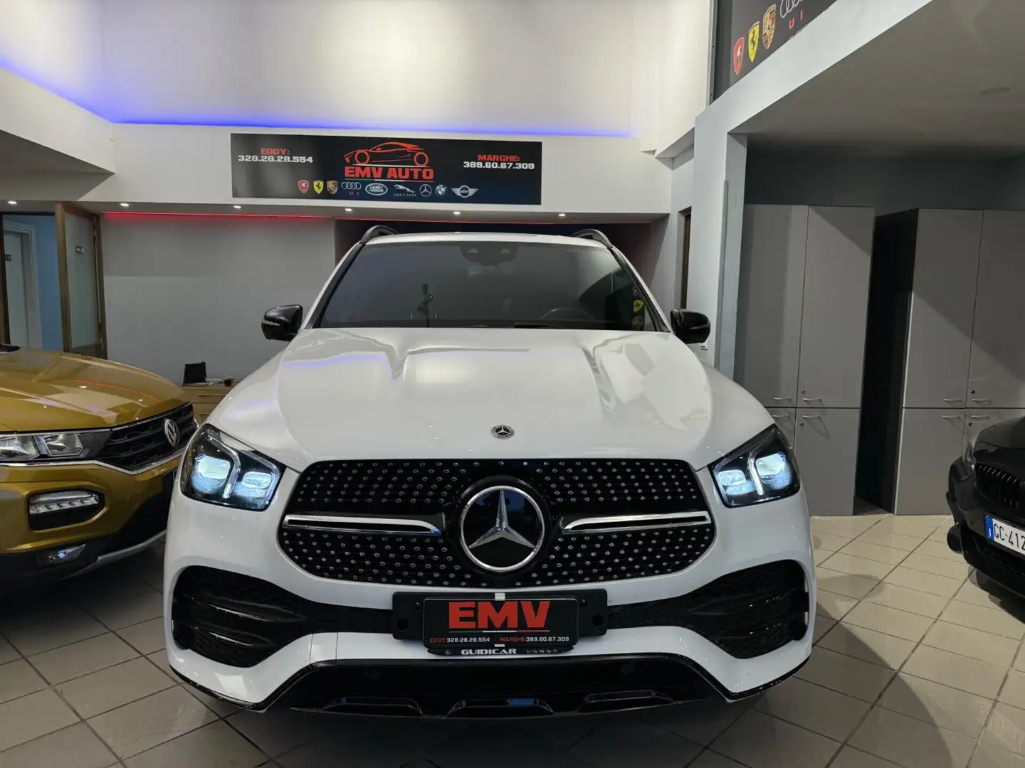 Mercedes-Benz GLE 350 GLE 350 de 4Matic Plug-in hybrid FINANZIAMENTO Bianco - 2