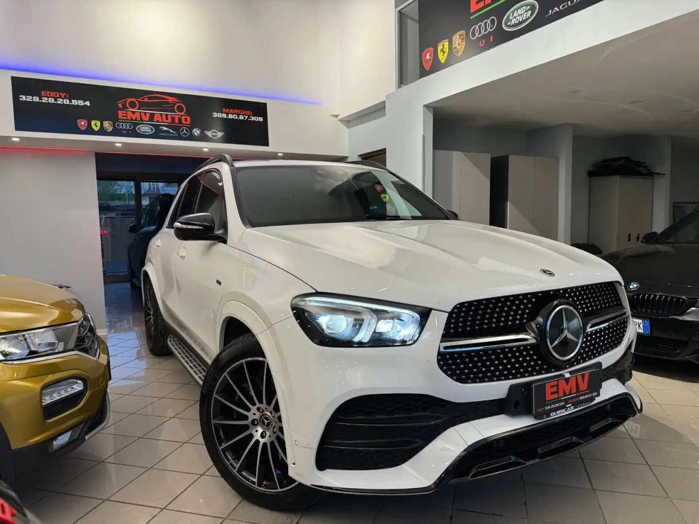 Mercedes-Benz GLE 350 GLE 350 de 4Matic Plug-in hybrid FINANZIAMENTO Bianco - 1