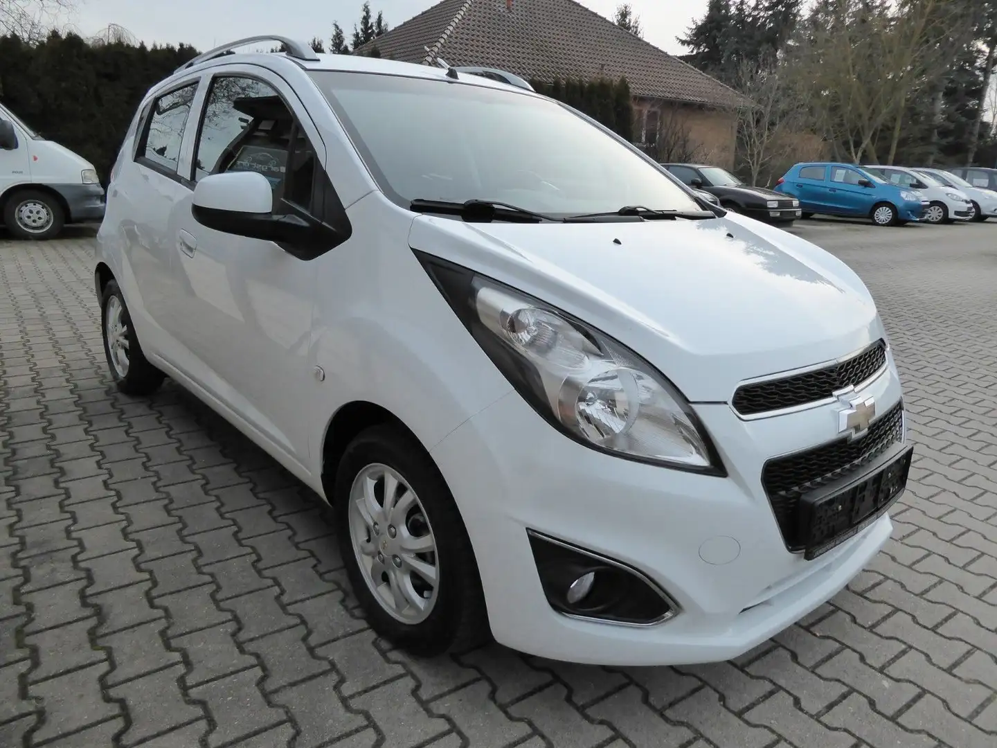 Chevrolet Spark LT+/ Klima/Inspektion u.HU neu! Weiß - 2