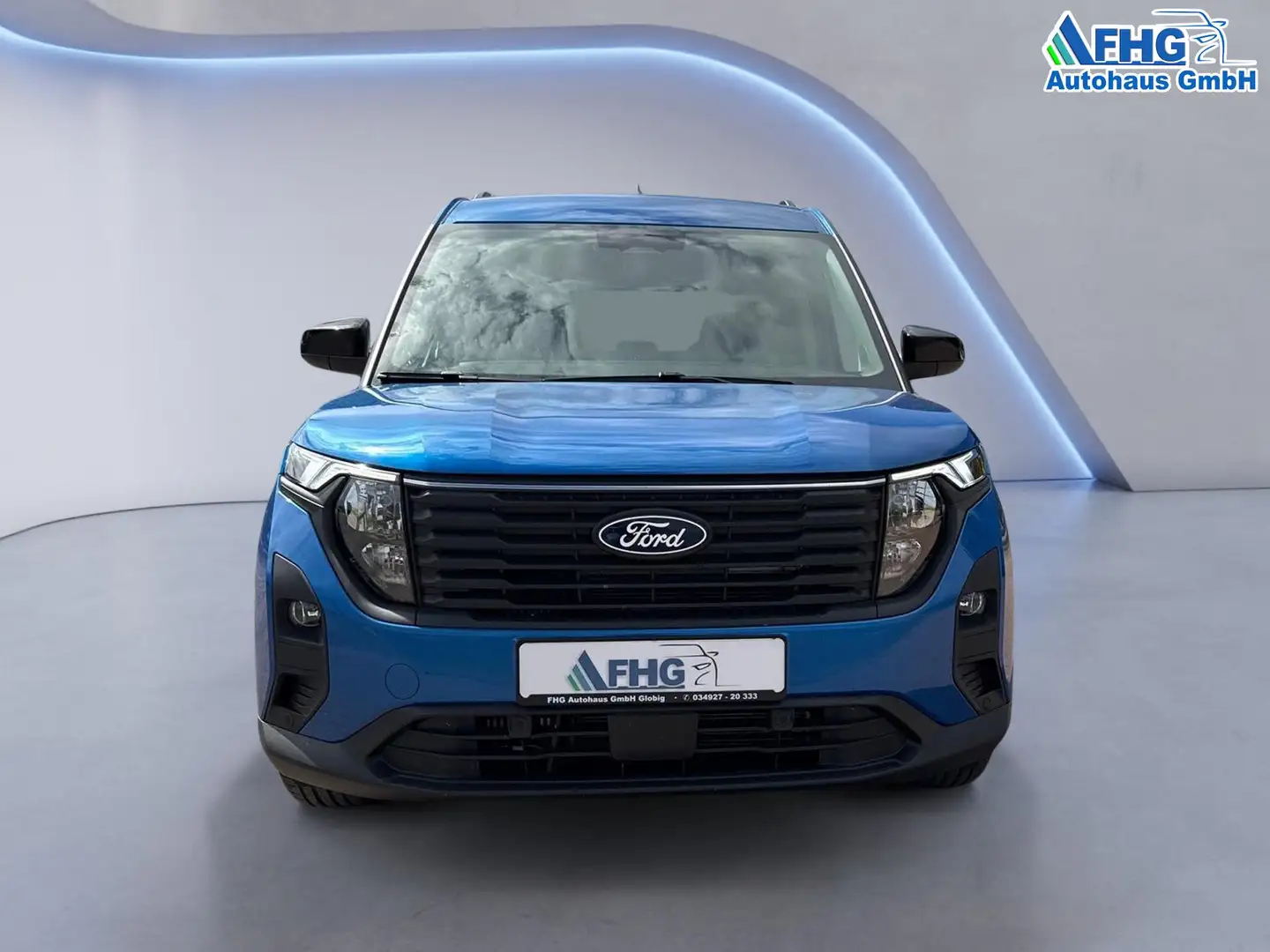 Ford Tourneo Courier 1.0 EcoBoost Titanium AHK FGS 5Jahre 150TKM 92 ... Blau - 2