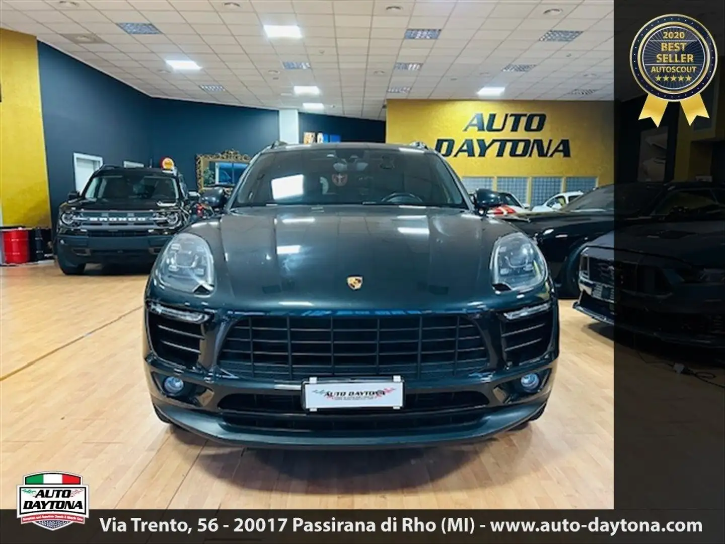 Porsche Macan 3.0 S Diesel Panoramic/Sospensioni Grigio - 1