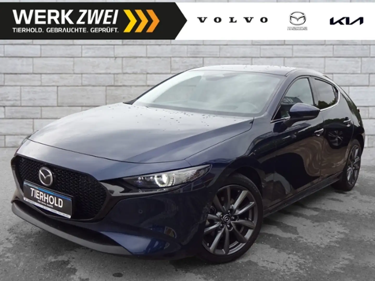 Mazda 3 G150 Exclusive-Line ACC HUD 360° Navi LED Blau - 1