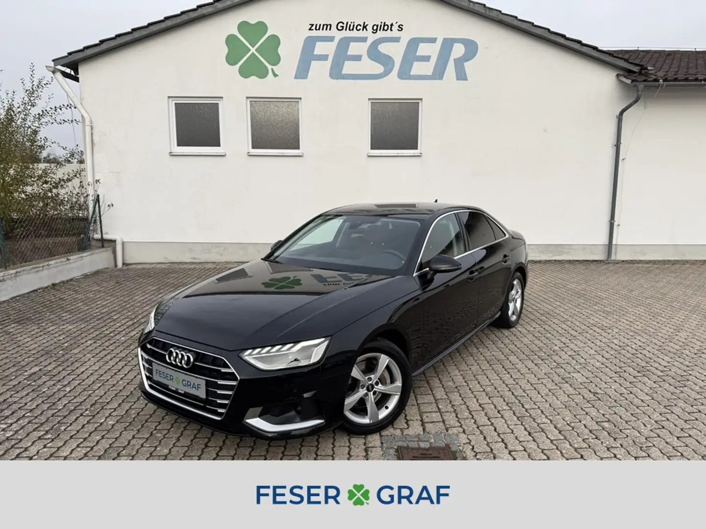 Audi A4 Lim. advanced 40 TDI S-tr. ACC AHK LED NAVI Schwarz - 1