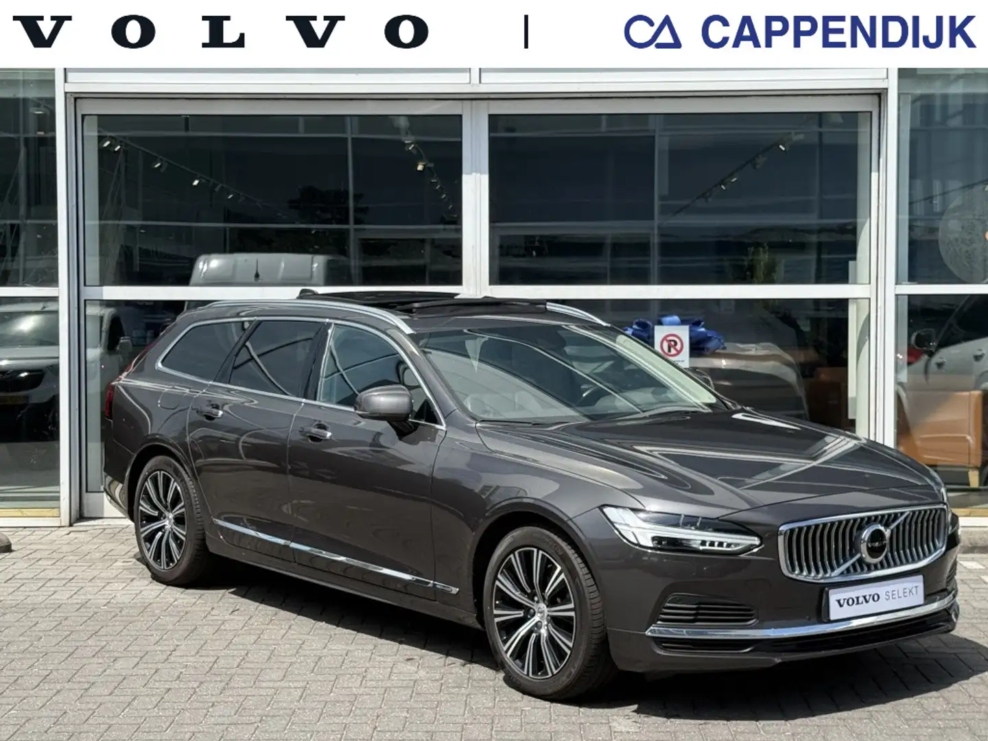 Volvo V90 T8 390PK AWD Recharge Inscription| Panodak| Adap.C Gris - 1