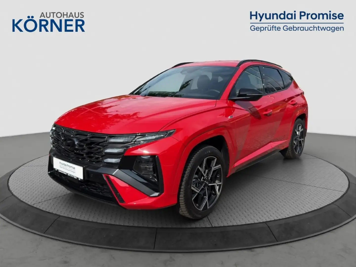 Hyundai TUCSON Plug-in Hybrid N-LINE *MATRIX*HUD*SITZKLIMA* Červená - 2