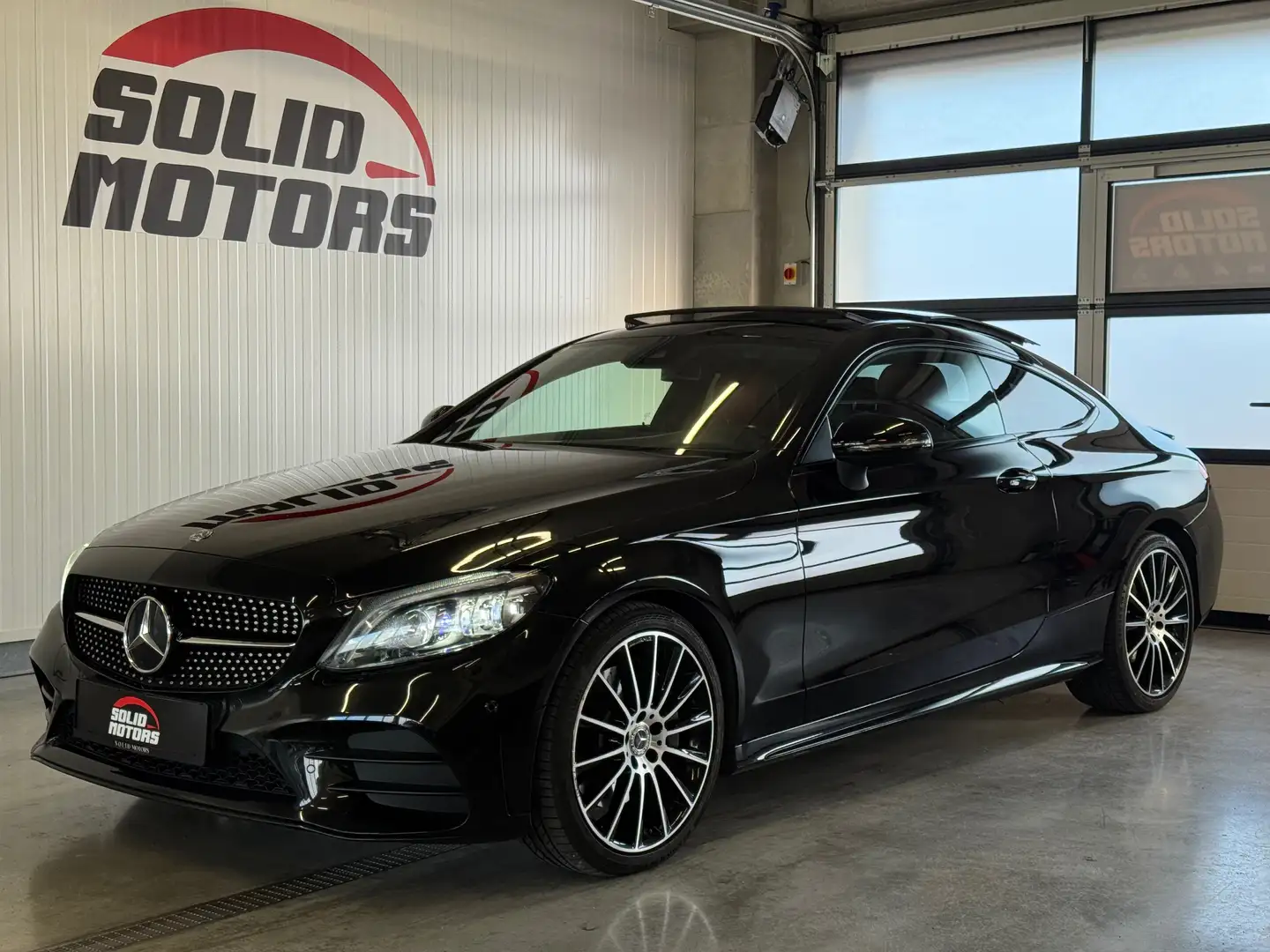 Mercedes-Benz C 300 C 300 Coupe AMG/U21/Pano/Digital/Burmester Schwarz - 1