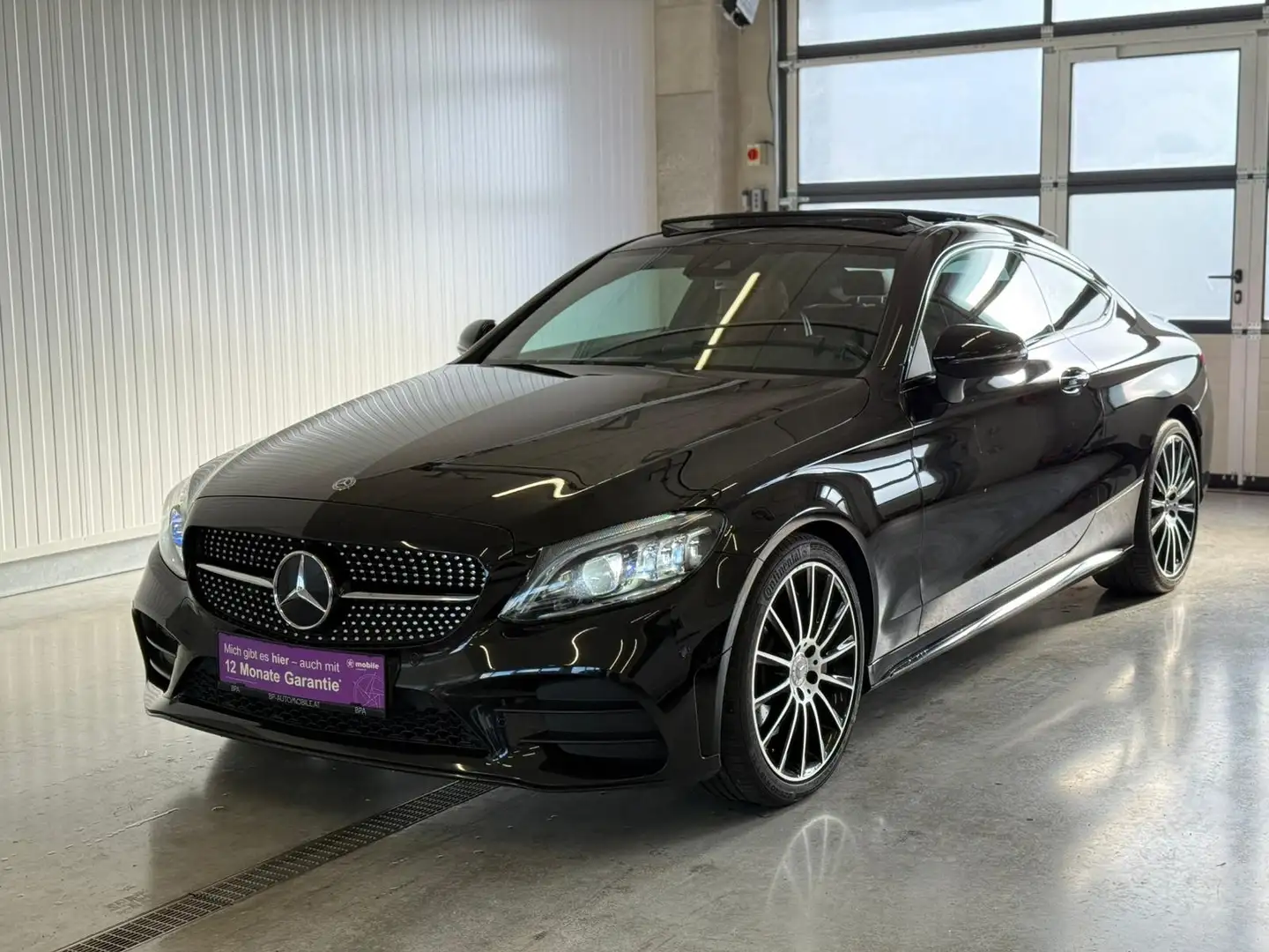 Mercedes-Benz C 300 C 300 Coupe AMG/U21/Pano/Digital/Burmester Schwarz - 1