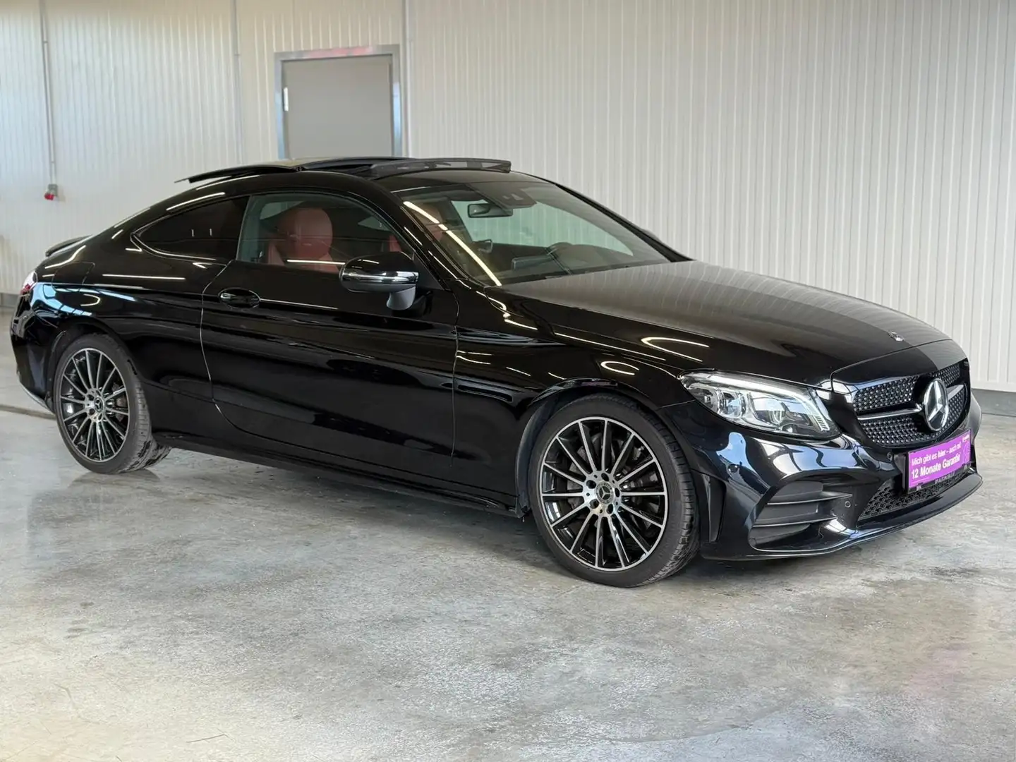 Mercedes-Benz C 300 C 300 Coupe AMG/U21/Pano/Digital/Burmester Schwarz - 2