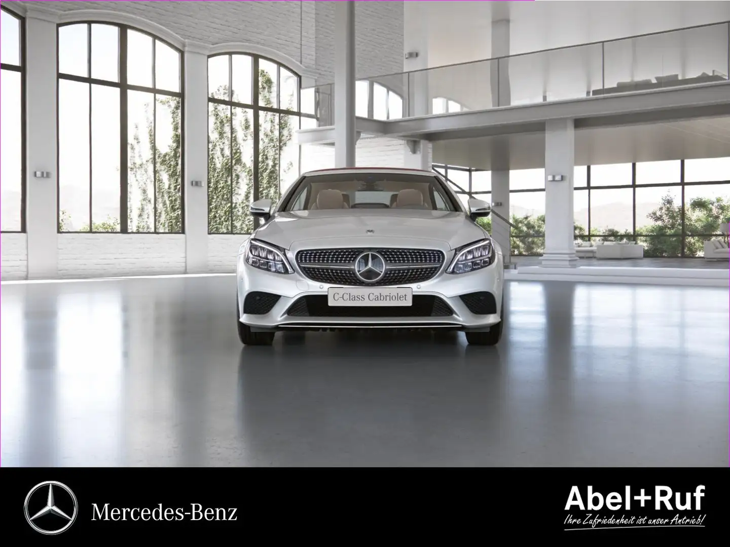 Mercedes-Benz C 300 4M Cabriolet LED+COMAND+Kamera+Ambi+DAB Weiß - 2