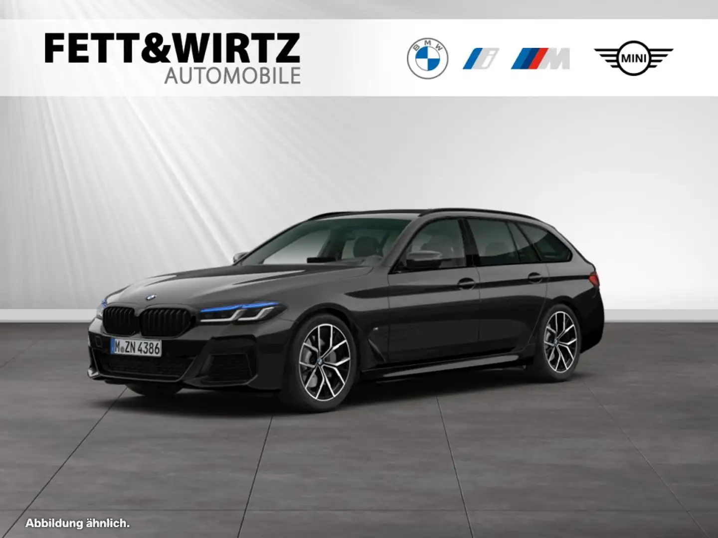 BMW 520 d Touring MSport AHK PA LCProf HiFi Nero - 1