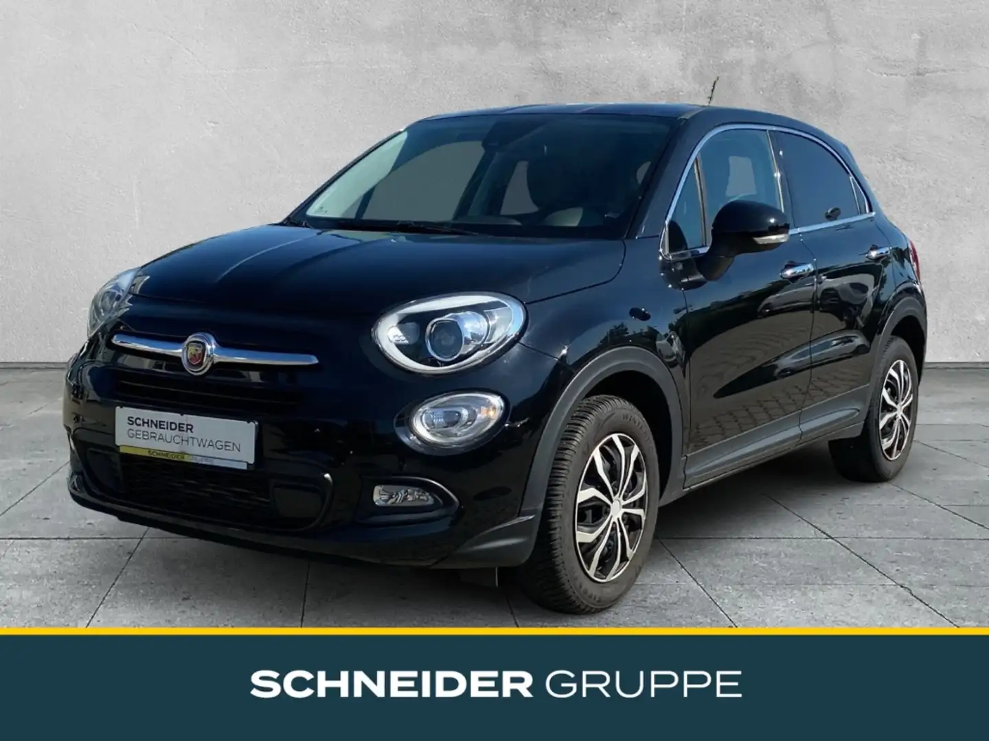 Fiat 500X Lounge 1.4 MultiAir 4x2 TEMPOMAT+BLUETOOTH+ Schwarz - 1