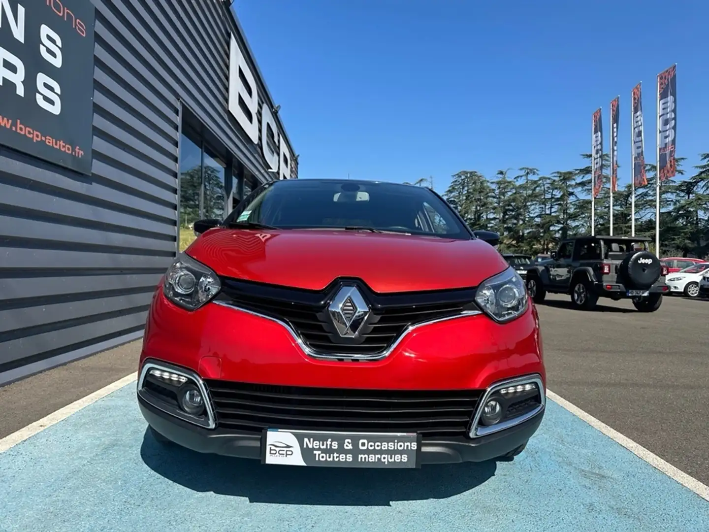 Renault Captur 1.5 DCI 90CH ENERGY INTENS EDC Rouge - 2
