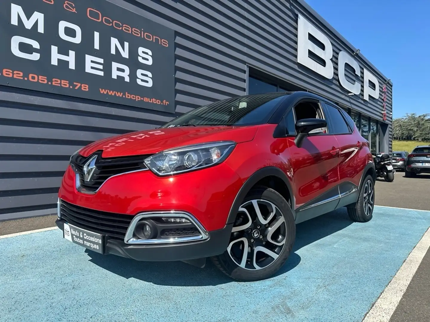 Renault Captur 1.5 DCI 90CH ENERGY INTENS EDC Rouge - 1