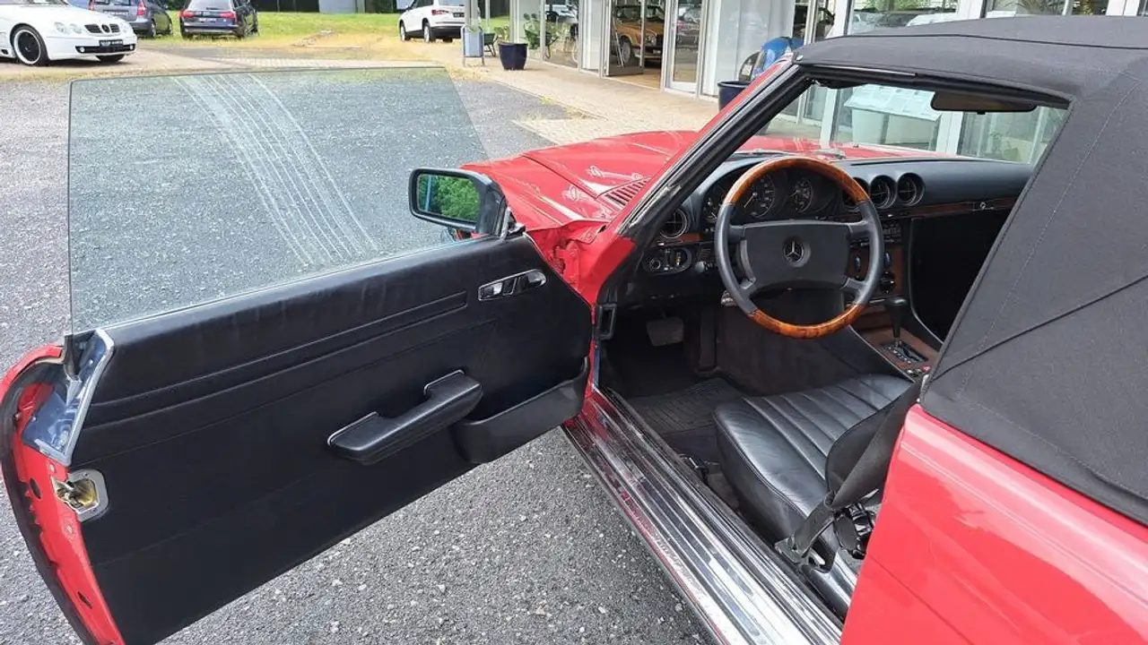 Mercedes-Benz SL 300 TOP Signalrot/Leder Schwarz/Automatik, foto 5