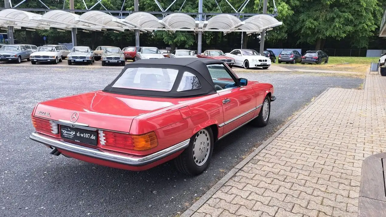 Mercedes-Benz SL 300 TOP Signalrot/Leder Schwarz/Automatik, foto 3