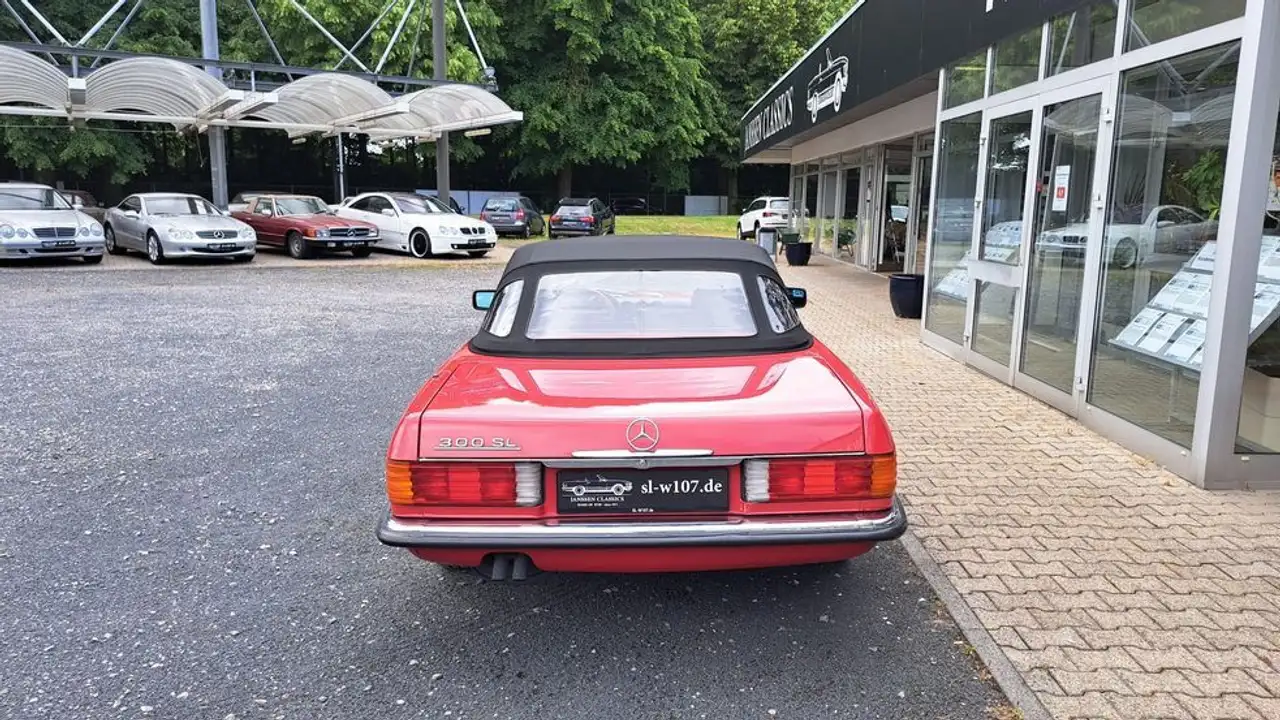 Mercedes-Benz SL 300 TOP Signalrot/Leder Schwarz/Automatik, foto 2