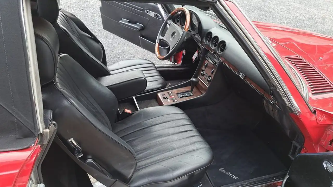 Mercedes-Benz SL 300 TOP Signalrot/Leder Schwarz/Automatik, foto 12