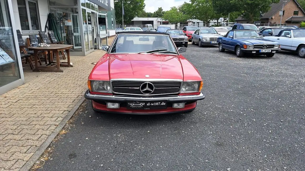 Mercedes-Benz SL 300 TOP Signalrot/Leder Schwarz/Automatik, foto 4