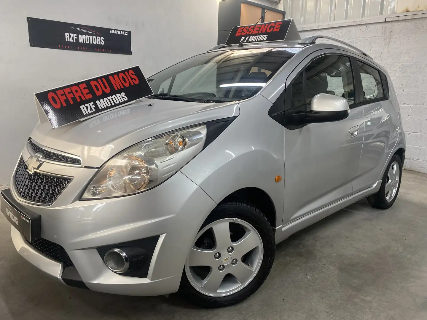 Chevrolet Spark 1.2i LT 🏳️ GARANTIE 12 MOIS 🏳️ Zilver - 1