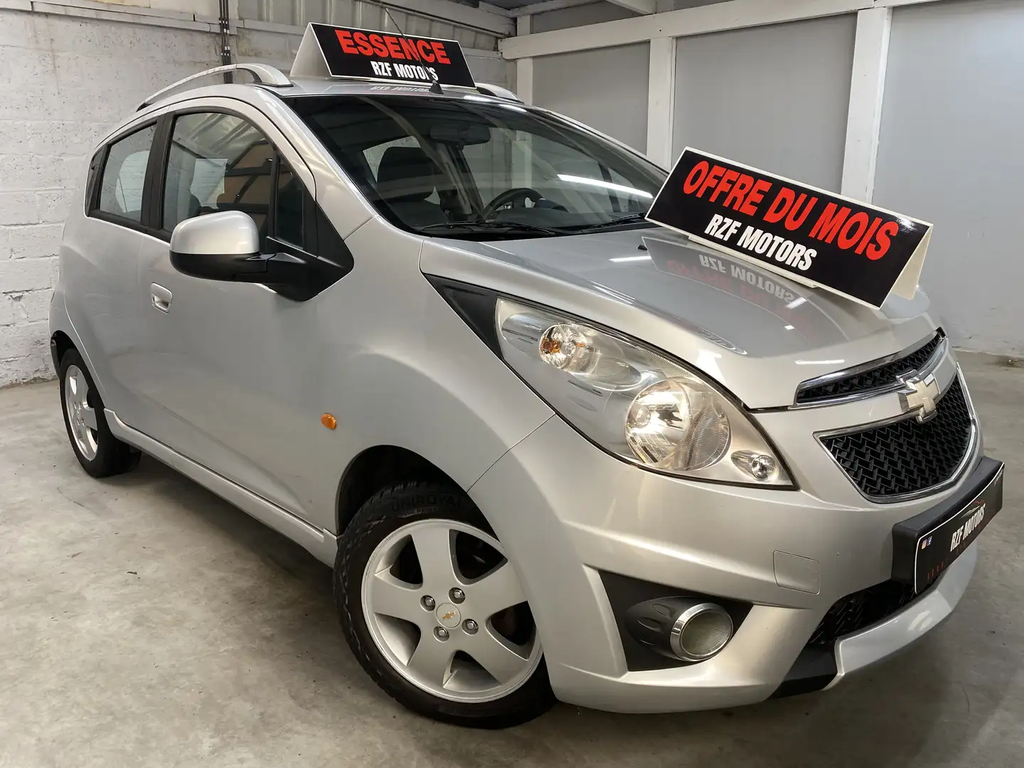 Chevrolet Spark 1.2i LT 🏳️ GARANTIE 12 MOIS 🏳️ Zilver - 2