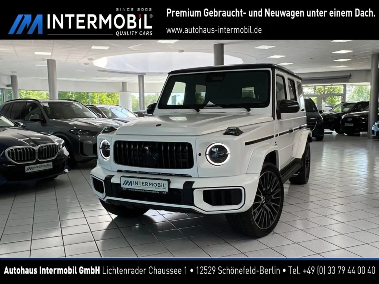 Mercedes-Benz G 63 AMG MANUFAKTUR*FOND-E*CARBON*STHZG*PERF*A22 Blanc - 1