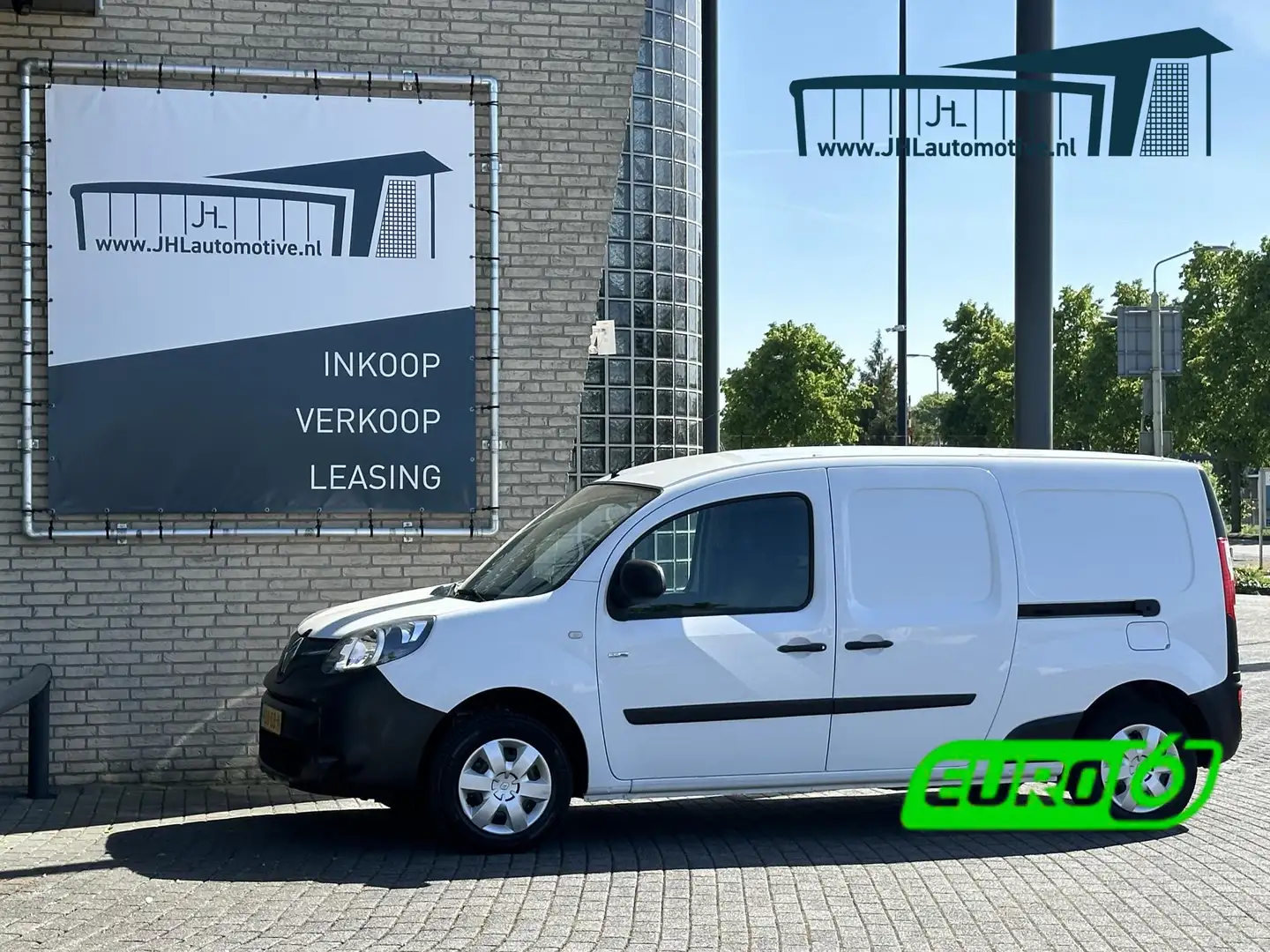 Renault Kangoo Z.E. Maxi*KOOPACCU*HAAK*A/C*CRUISE*TEL*PDC*LEER* Blanc - 1