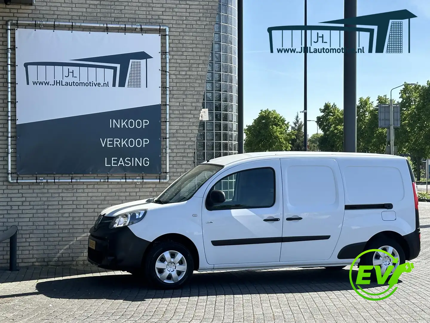 Renault Kangoo Z.E. Maxi*33Kwh*KOOPACCU*HAAK*A/C*CRUISE*PDC*LEER* Wit - 1