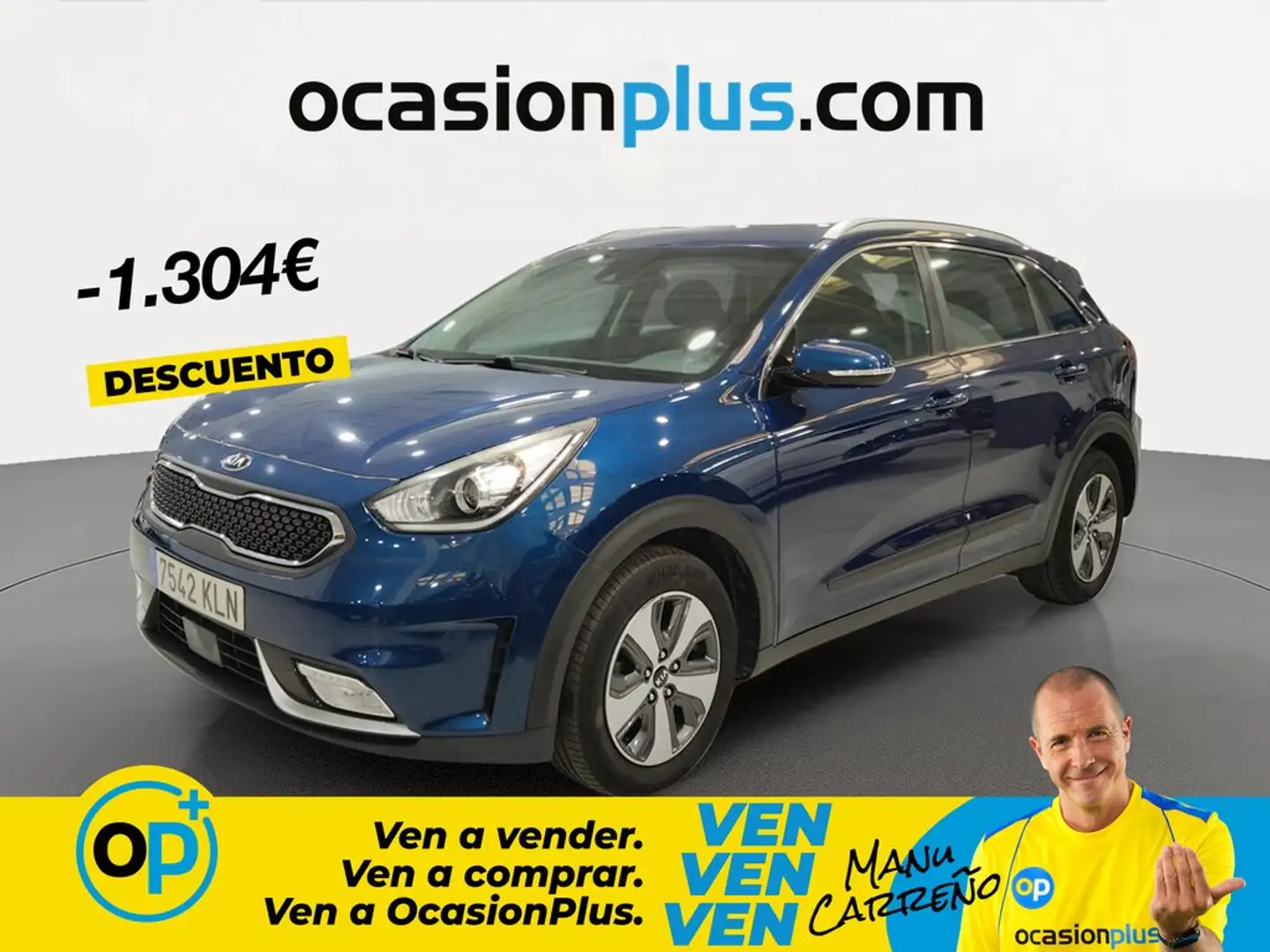 Kia Niro 1.6 HEV Drive Azul - 1