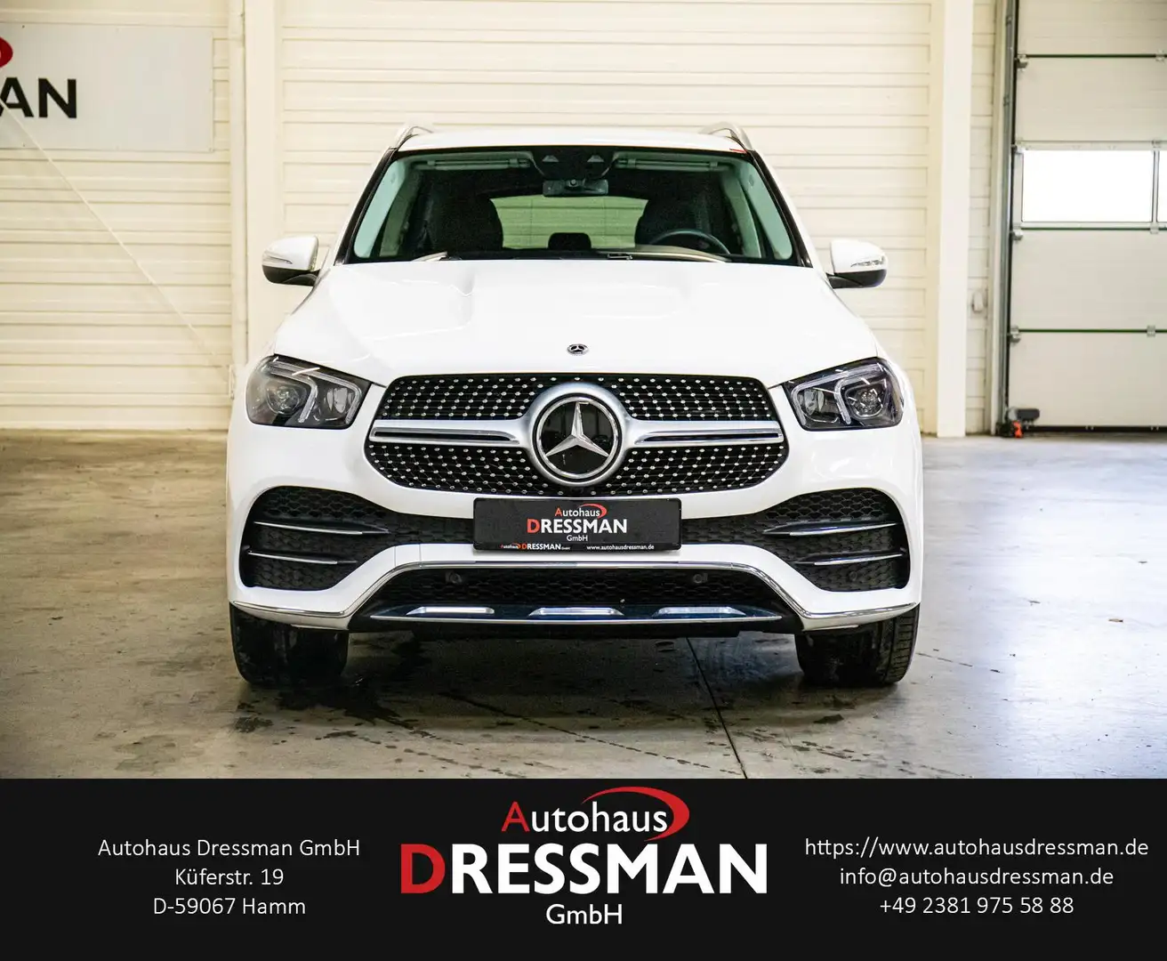 Mercedes-Benz GLE 400 d 4M AMG Line LEDER DISTRONIC BURMESTER Blanc - 2