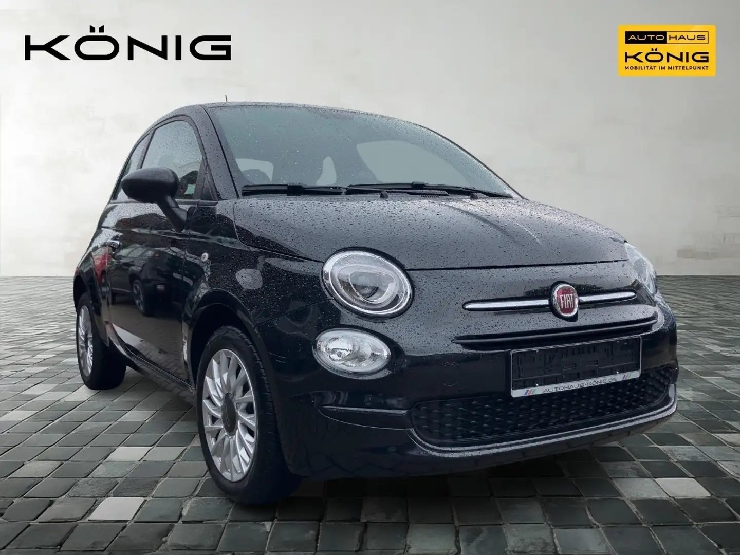 Fiat 500 MY23 1.0 GSE Klima&Sound DAB+*USB* Zwart - 2
