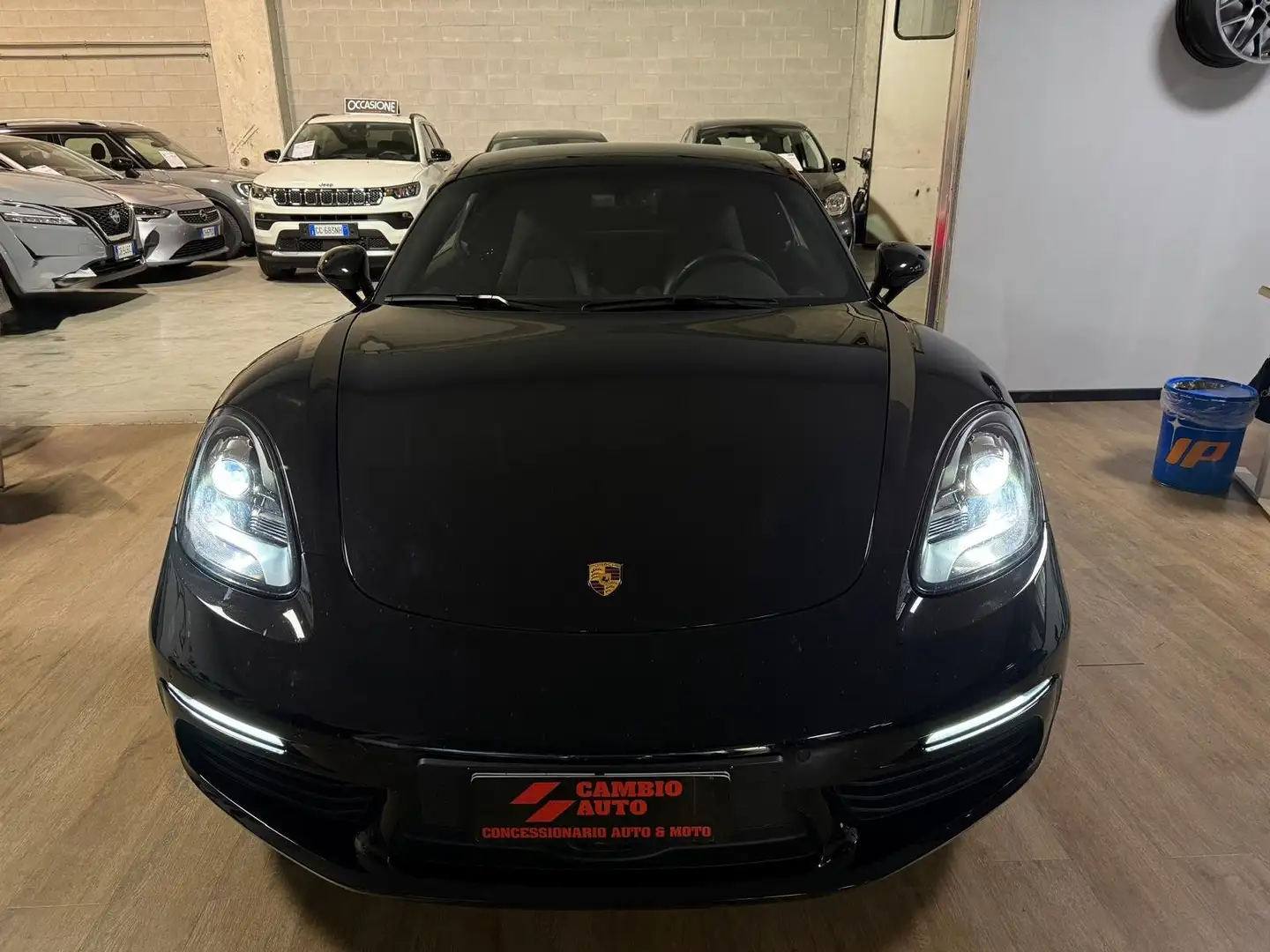 Porsche Cayman PROMO LEASING! 718 2.0 300cv pdk Zwart - 2