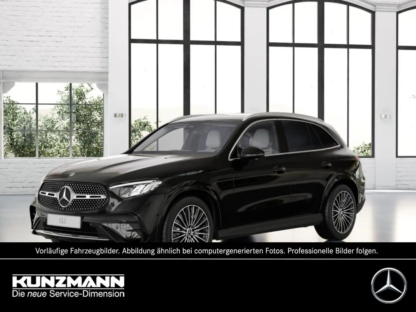 Mercedes-Benz GLC 200 d 4MATIC AMG Memory Totwinkel AHK 360° Schwarz - 1