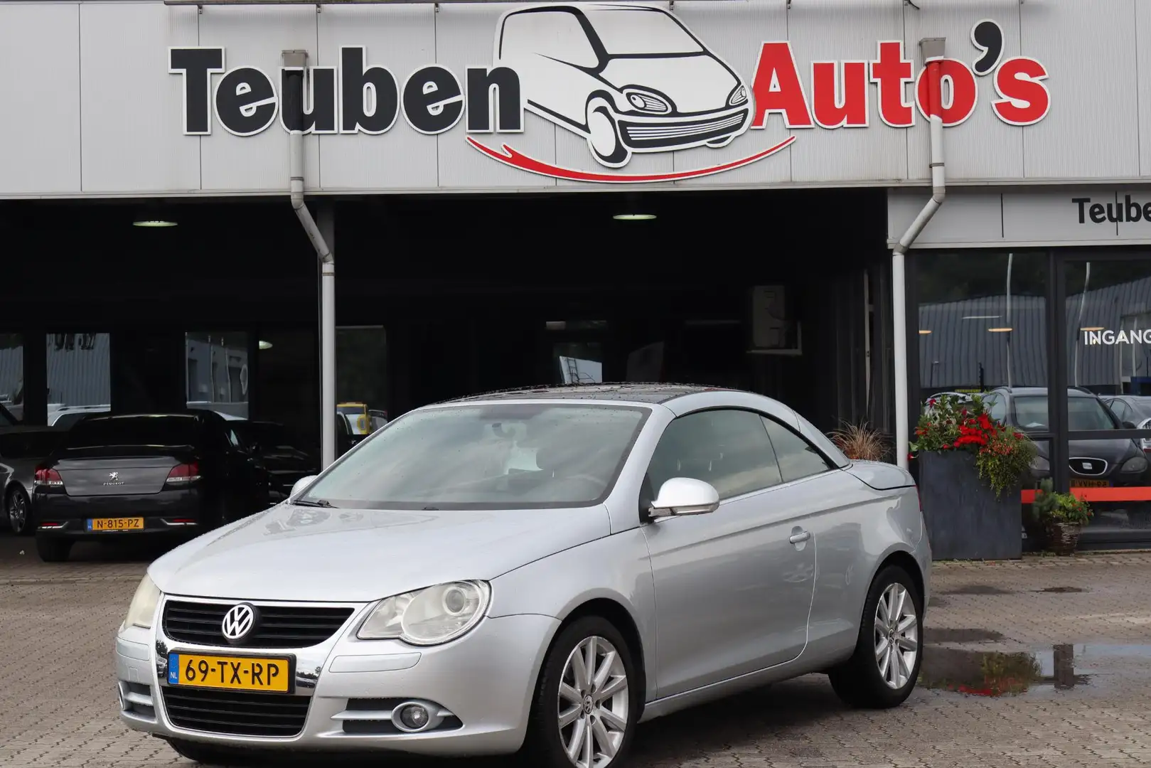 Volkswagen Eos 2.0-16v FSI !!Zie Opmerking!! Airco, Cruise contro Grijs - 1