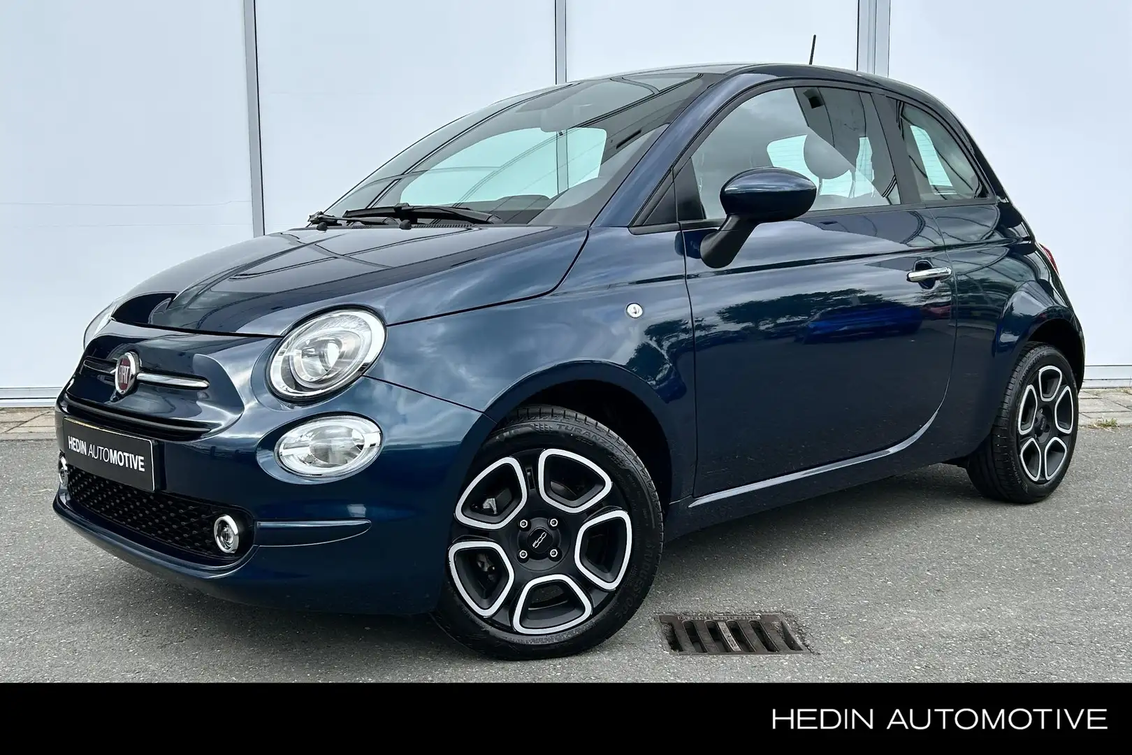 Fiat 500 70pk Hybrid Club | Navigatie via Apple Carplay/And Blauw - 1