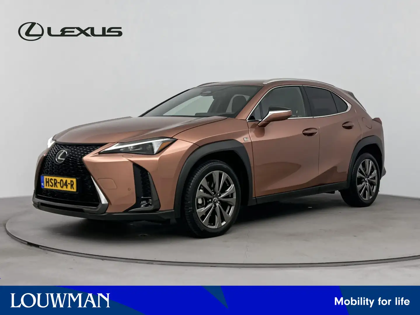 Lexus UX 300h F-Sport Line | Stoel /- Stuurwielverwarming | Park Bruin - 1