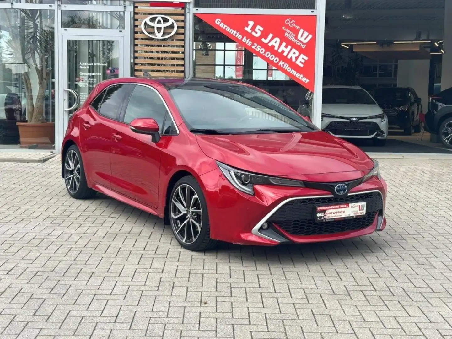 Toyota Corolla Hybrid Lounge 2.0 Panorama JBL LED  ACC Mehrzonenk Rot - 1