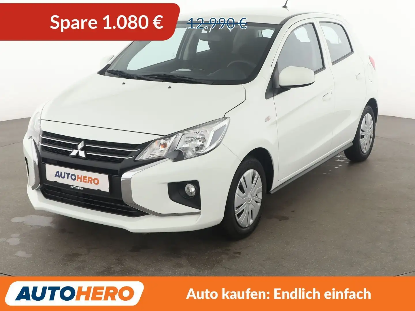 Mitsubishi Space Star 1.2 Select*KLIMA*DAB*WENIG-KM*GARANTIE* Weiß - 1