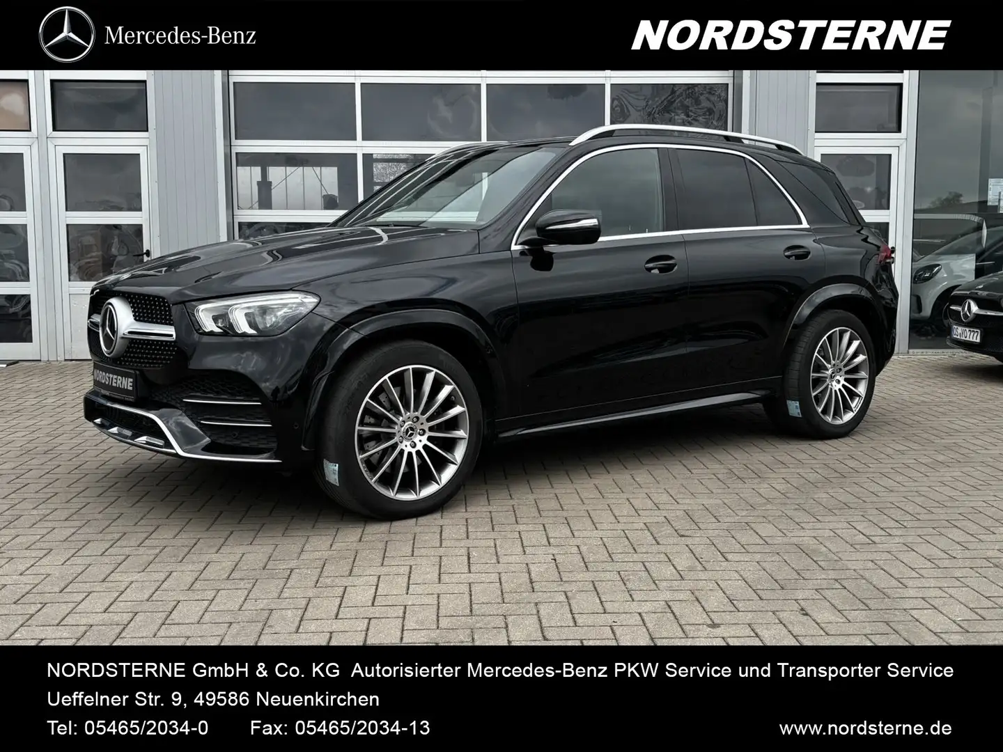 Mercedes-Benz GLE 400 GLE 400 d 4M AMG Panorama Distronic MultibeamLED Zwart - 1