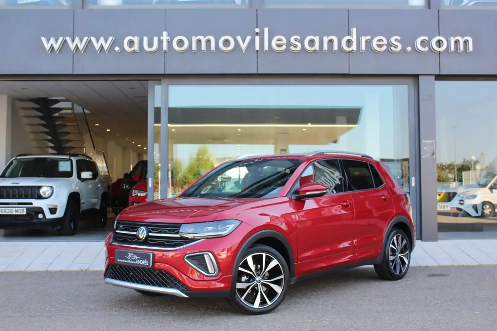 Volkswagen T-Cross R-Line 1.0 TSI 85kW (115CV) Rojo - 1