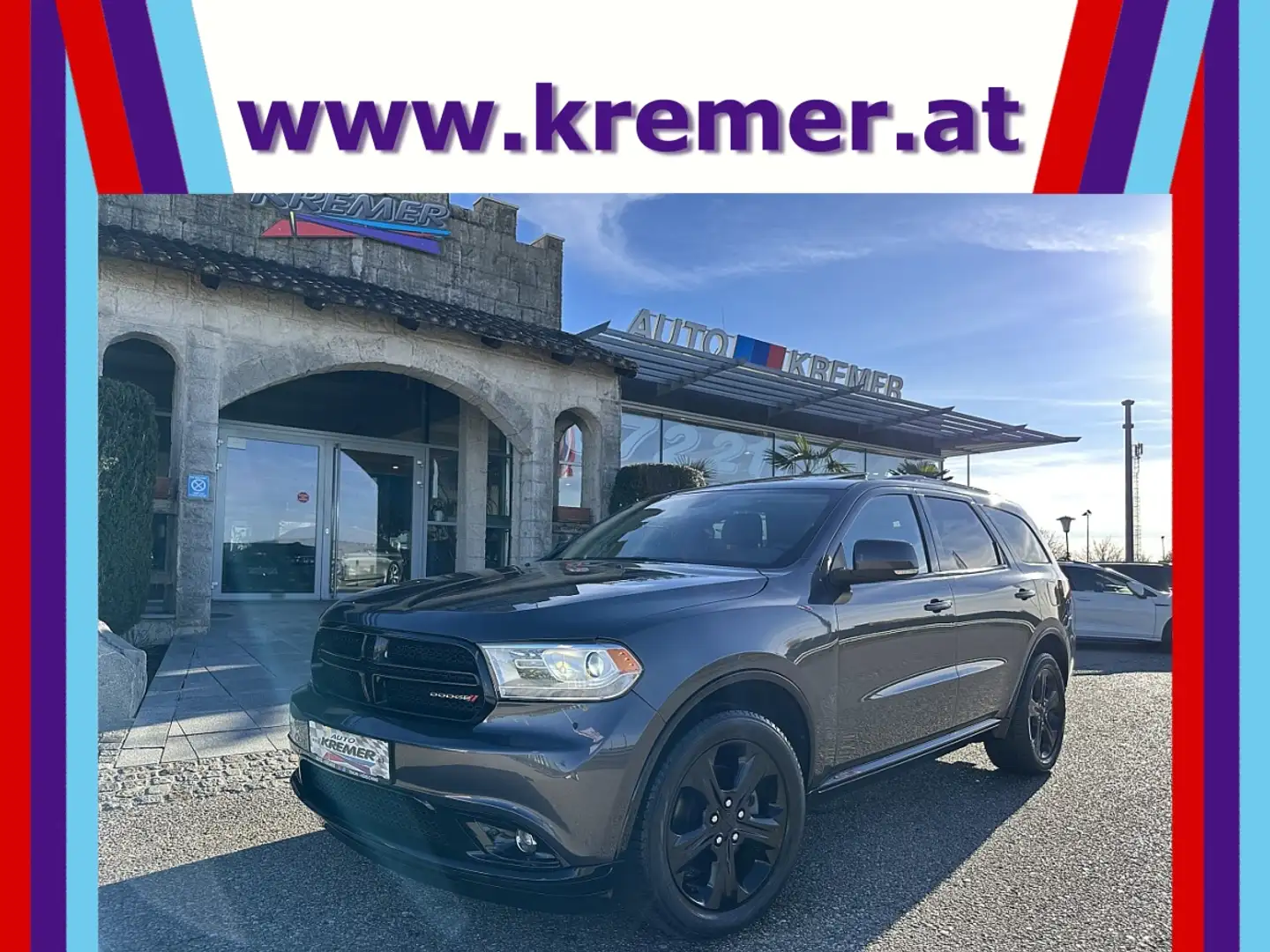 Dodge Durango 3,6 AWD LIMITED 7.SITZER/SHD/AHK/XENON/SWA/SHZ/... Grau - 1