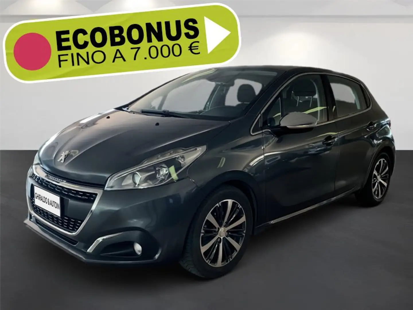 Peugeot 208 I 2015 5p 1.6 bluehdi Allure 75cv Gris - 1