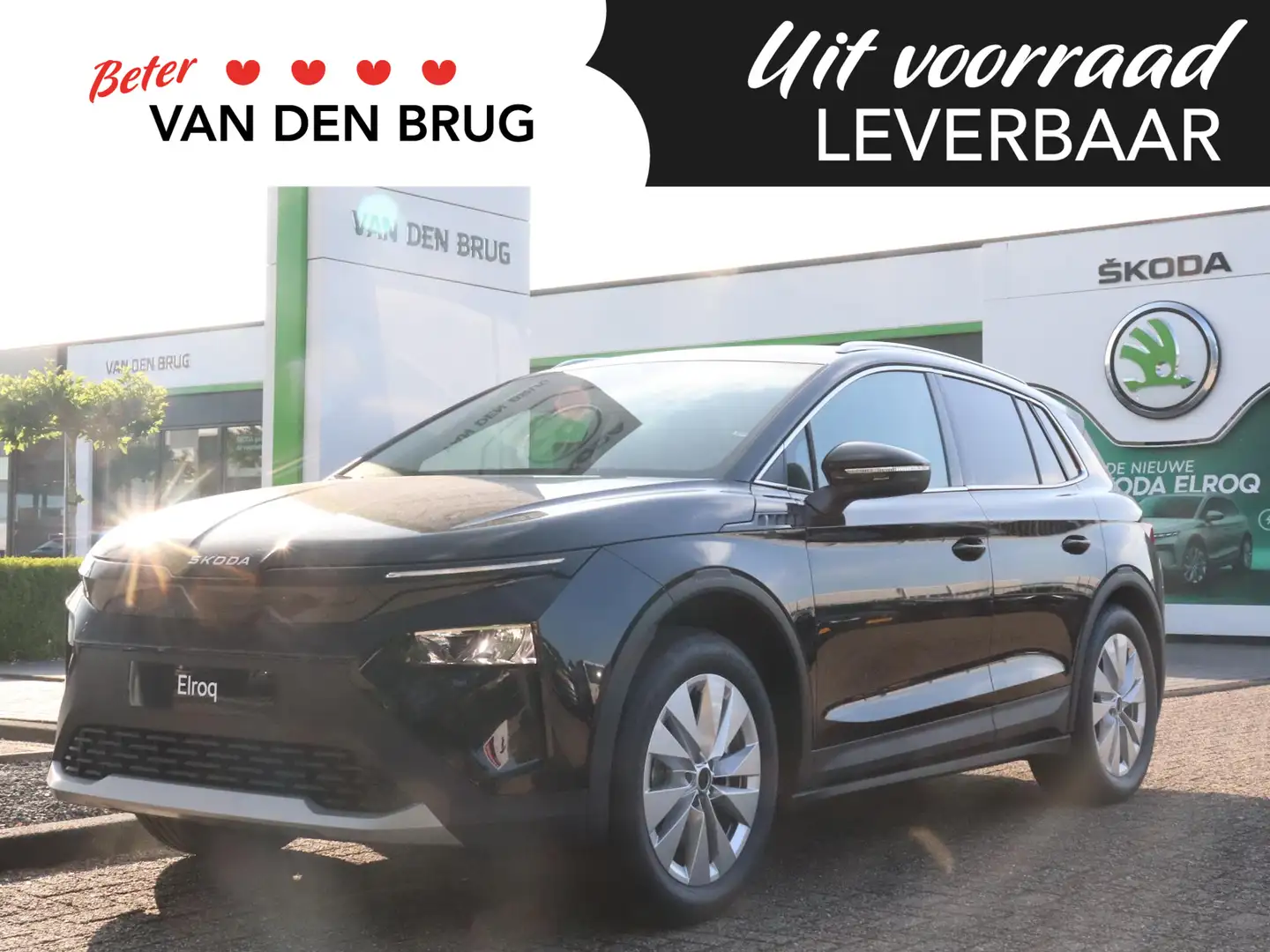 Skoda Elroq Business Edition Elektromotor 150 kW / 204 PK SUV Zwart - 1