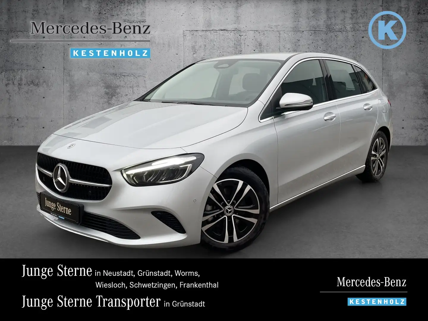 Mercedes-Benz B 180 B 180 PROGRESSIVE+AHK+KAMERA+SHZ+EASYPACK+LENKHZ Silber - 1