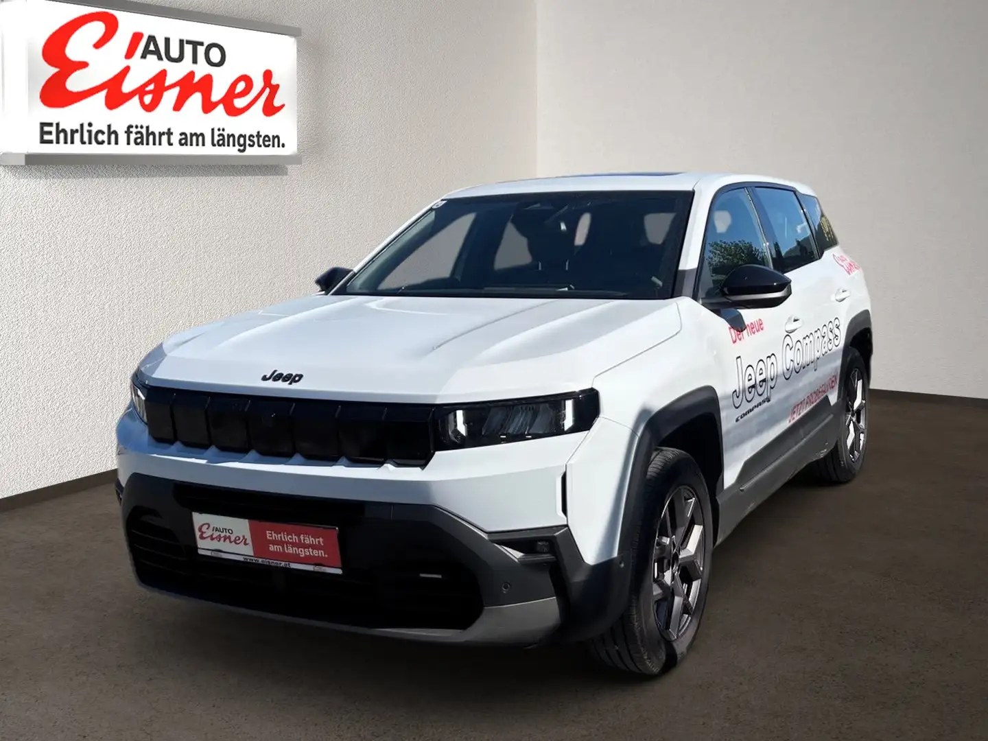 Jeep Compass eDCT 1.2 W Altitude 2xKlima AUT KeyLess Weiß - 2