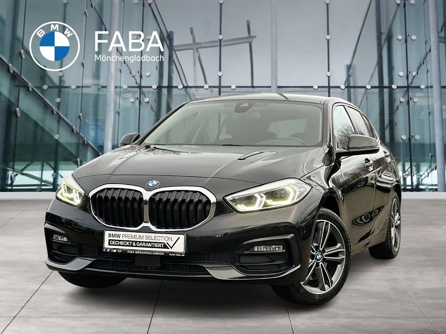 BMW 118 i Hatch Sport Line DAB LED Tempomat Shz PDC Schwarz - 1