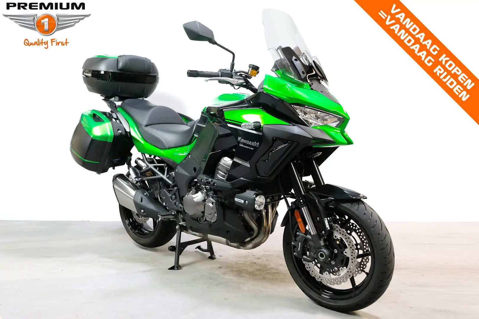 Kawasaki Versys 1000 GRAND TOURER Groen - 2
