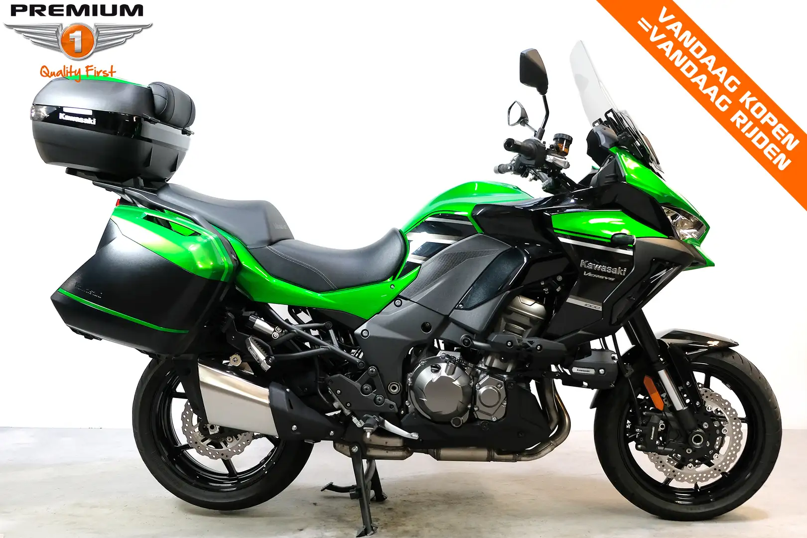 Kawasaki Versys 1000 GRAND TOURER Groen - 1