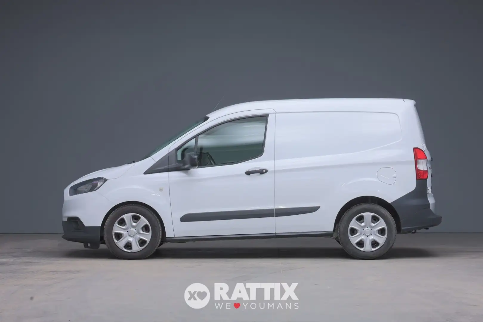Ford Transit Courier 1.5 TDCI 75CV Trend IVA ESCLUSA Blanc - 2