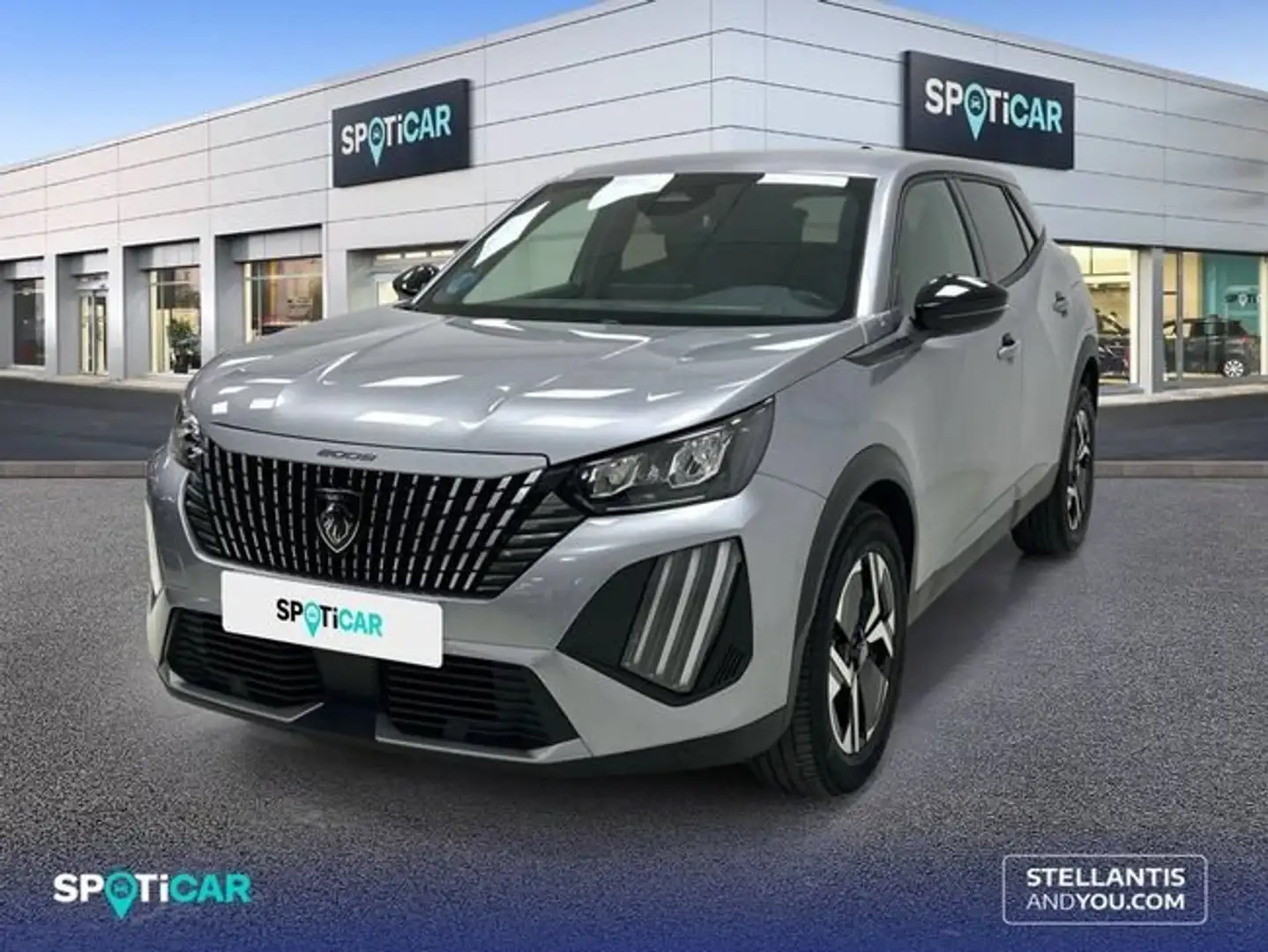 Peugeot 2008 Hybrid Allure eDCS6 145 Gris - 1